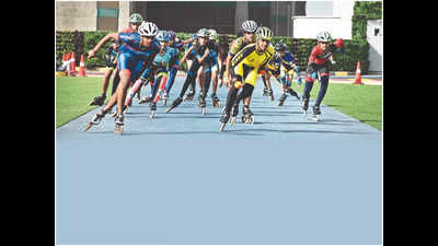 Mumbai kids battle it out at first-ever rooftop speed skating championship
