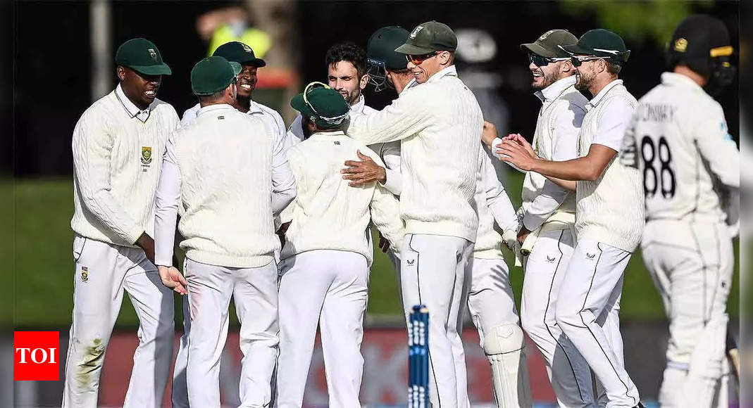 2nd Test: Verreynne, Rabada and spin have South Africa eyeing victory over New Zealand | Cricket News – Times of India