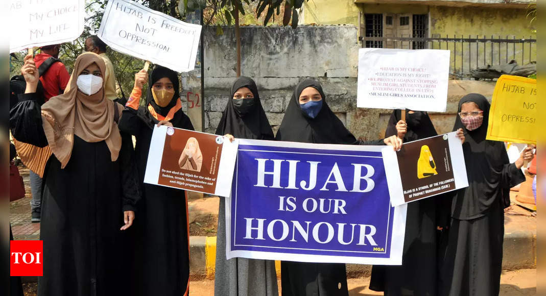 Karnataka hijab row: 3 students miss PU practical exam