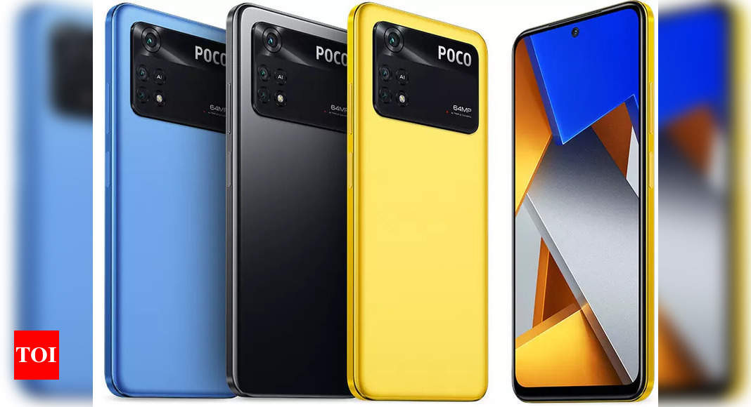 Poco M4 Pro with 64MP camera, 5000 mAh battery launched, price starts at Rs 14,999 – Times of India