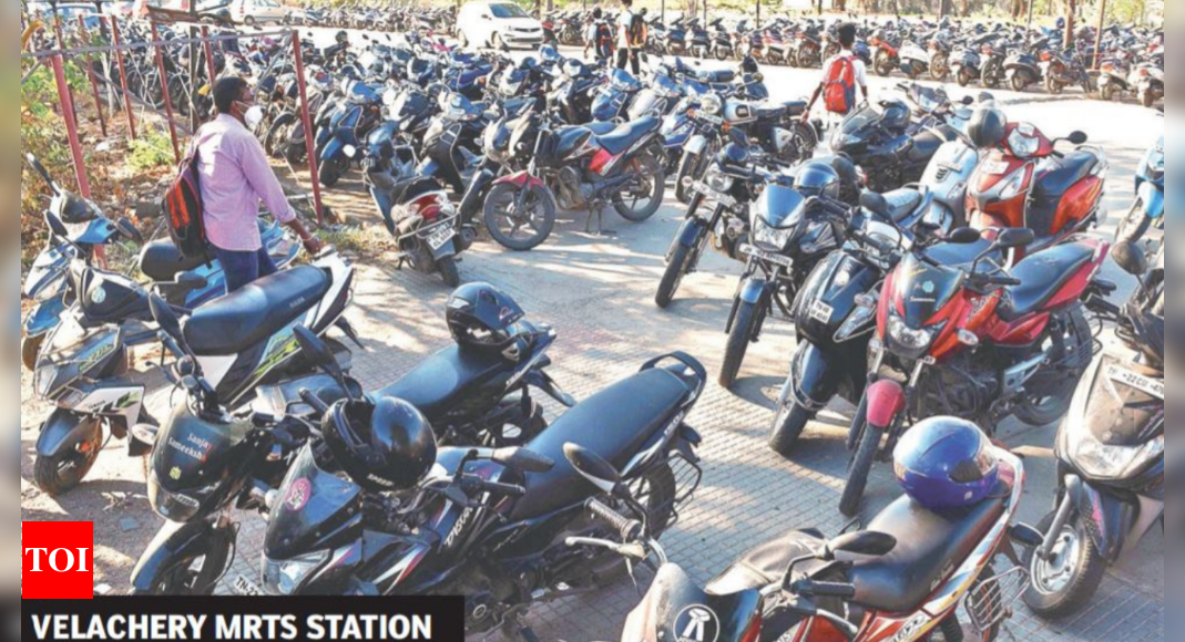 Park vehicles at your own risk at Chennai's popular railway stations ...