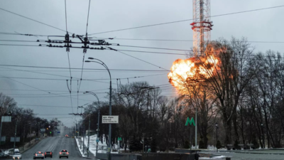 Russia Ukraine War Update: 64-Km-long Russian army convoy spotted north ...