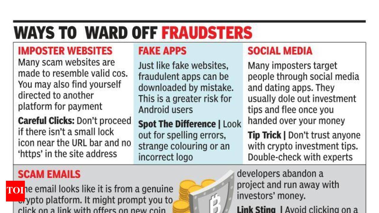Crypto scams are on the rise... How to avoid getting trapped - Times of  India