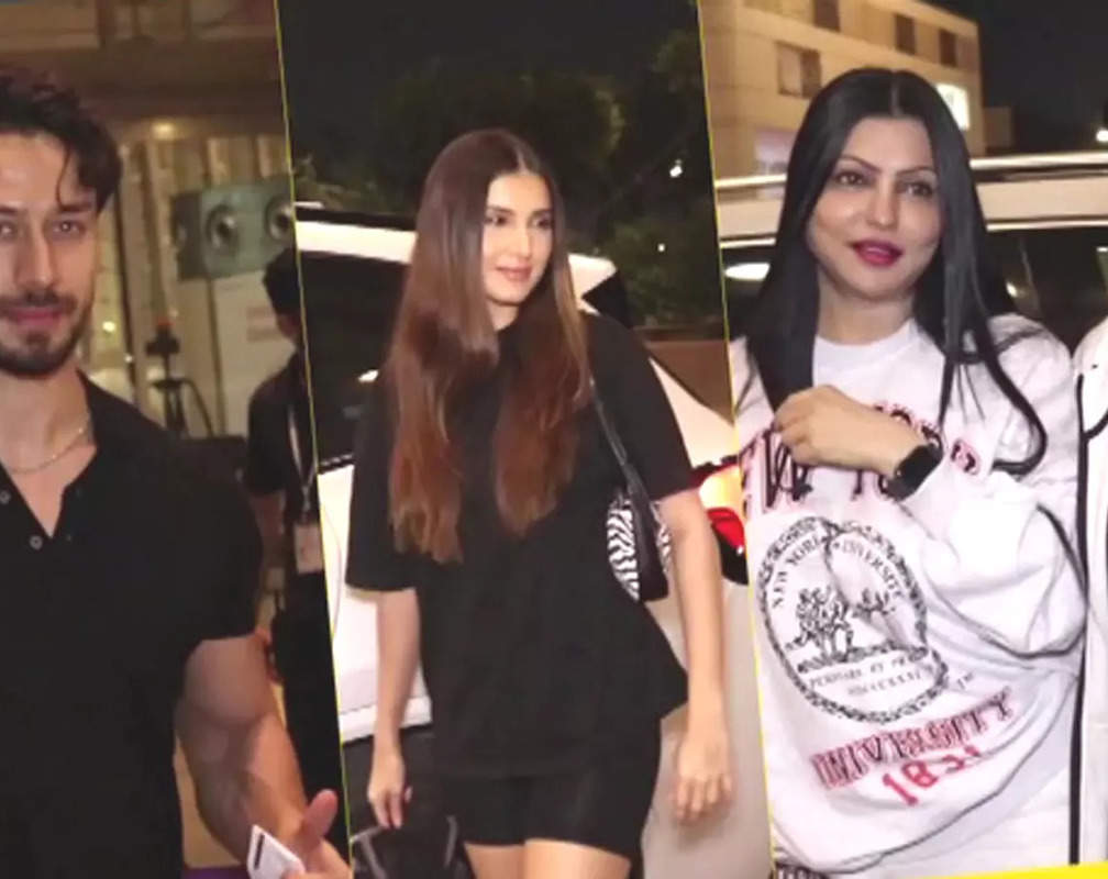 
Tiger Shroff to Tara Sutaria, B-town celebrities spotted at Mumbai airport
