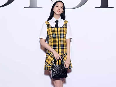 Blackpink's Jisoo attends Dior show with a striking colour choice