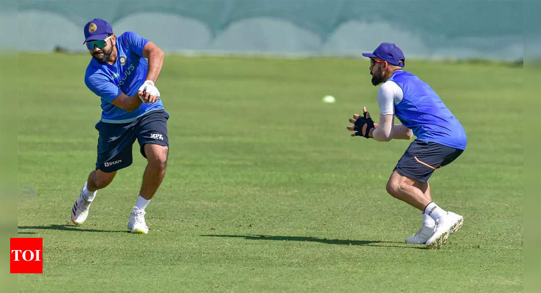 A day in nets for ‘Centurion’ Virat Kohli and ‘Captain’ Rohit Sharma | Cricket News – Times of India