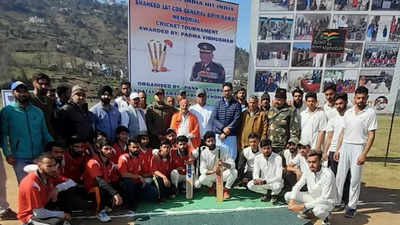 First Gen Bipin Rawat Memorial Cricket Tournament starts in Mendhar