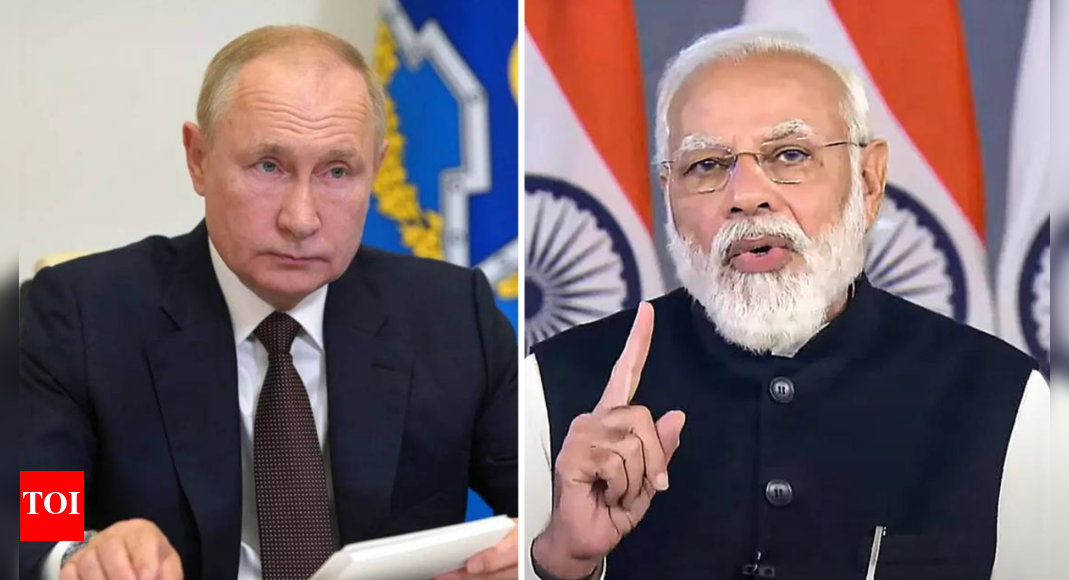 Modi Putin Talks: PM Modi calls Russian President Putin, discusses safe ...
