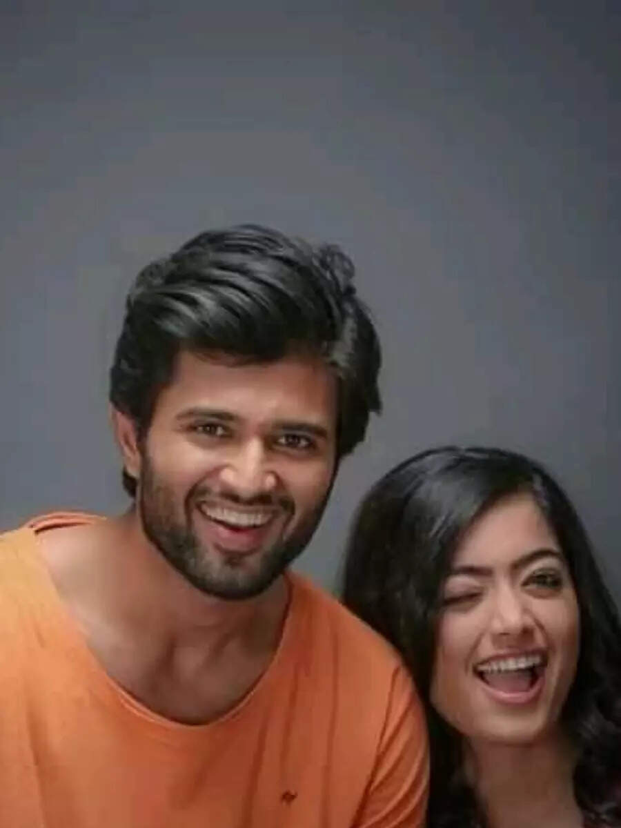 Adorable moments of Vijay and Rashmika