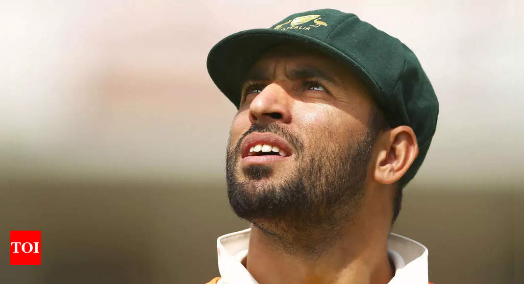 Australian bowling coach Fawad Ahmed tests positive for COVID-19 in Pakistan | Cricket News – Times of India