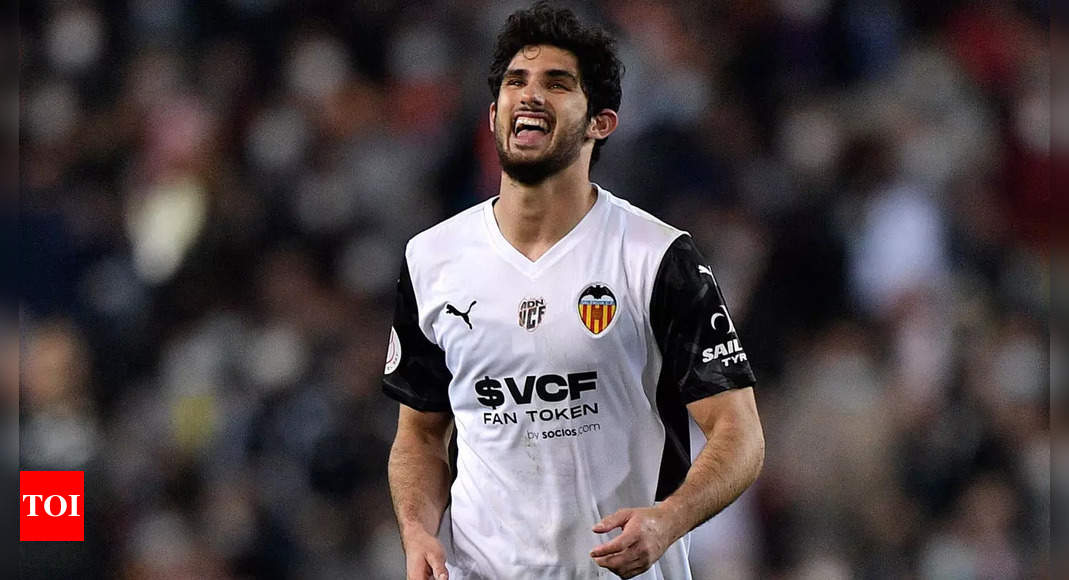 Goncalo Guedes fires Valencia into Copa del Rey final | Football News – Times of India