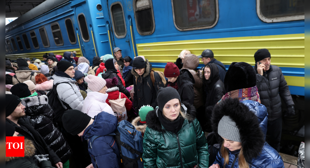 &lsquo;Trains overcrowded, women and Ukrainians get priority&rsquo;