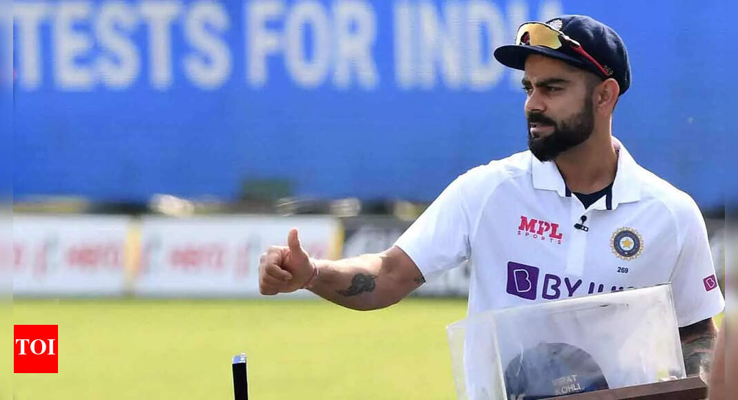 ‘Star number one’ Virat Kohli raises fan fever in 100th Test | Cricket News – Times of India