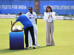 Virat Kohli's 100th test: Wife Anushka Sharma joins cricketer as he is felicitated for the new milestone, see pictures