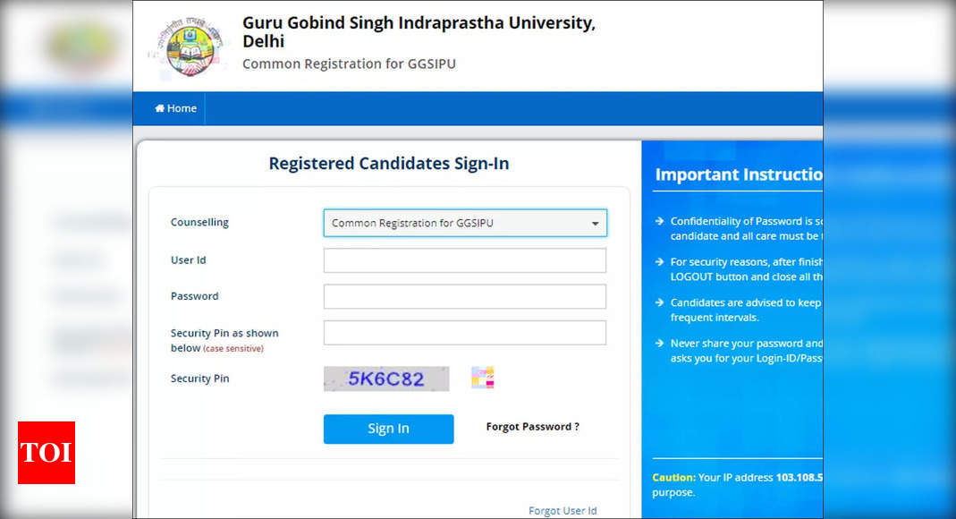 ipu-cet-2022-registration-begins-ipu-ac-in-apply-here-times-of-india