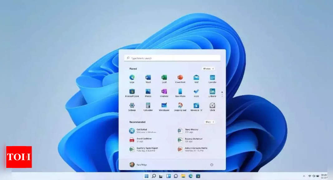 Windows 11 test build introduces new security feature and design tweaks – Times of India