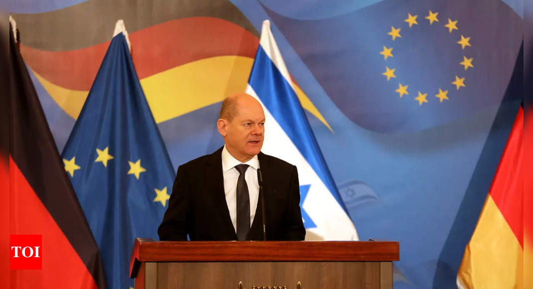 Olaf Scholz says was briefed overnight by Volodymyr Zelenskyy on fire at nuclear plant – Times of India