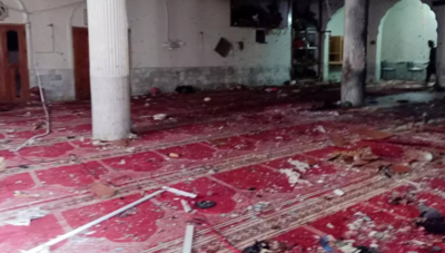 Suicide bombing kills 60 Friday worshippers in Peshawar mosque, 200 wounded
