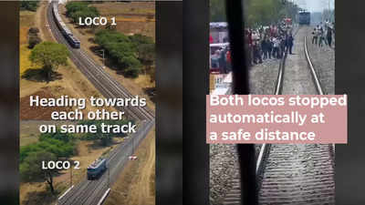 Railways introduces indigenous anti-collision system Kavach