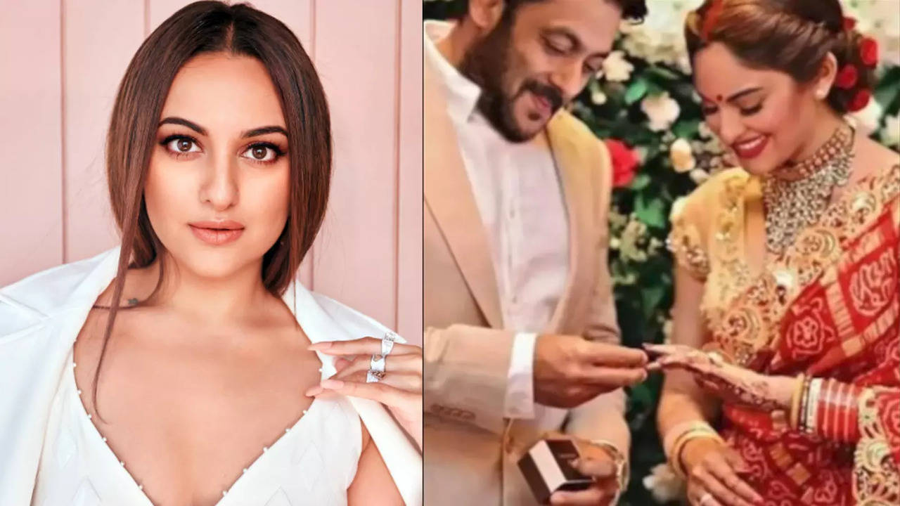 1280px x 720px - Sonakshi Sinha reacts to her viral wedding picture with Salman Khan: 'Are  you so dumb..' | Hindi Movie News - Bollywood - Times of India