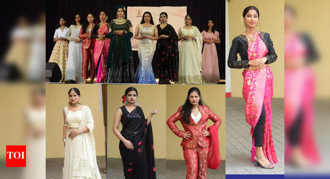 St Teresa’s girls break ‘desi bride’ rules on the ramp | Kochi News