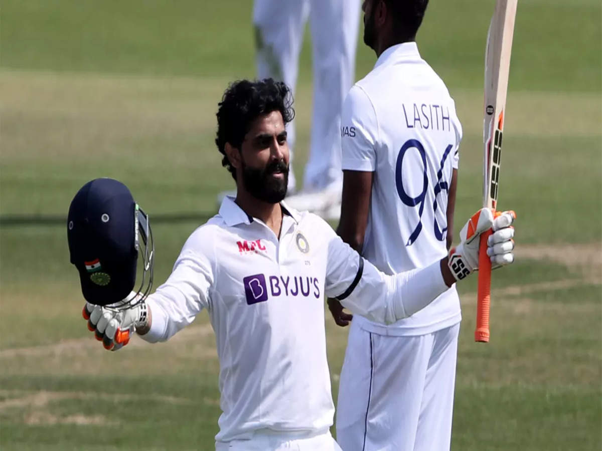 In Pics: Jadeja's 175 puts India on top in first Sri Lanka Test | The Times  of India