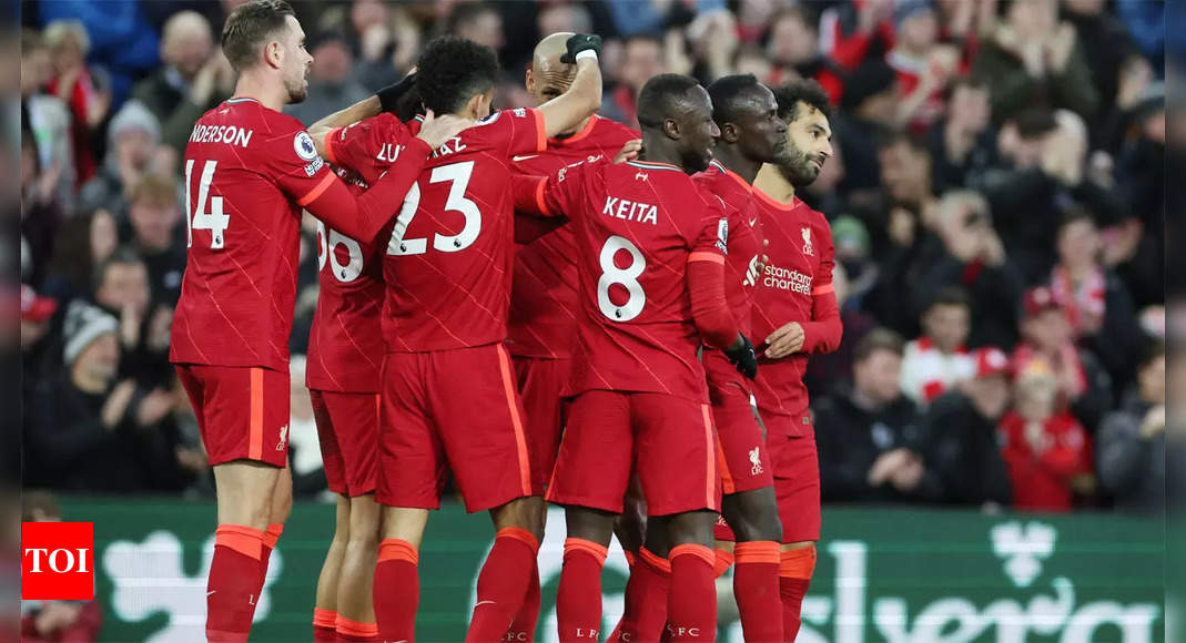 west ham:  EPL: Liverpool’s Mane secures jittery win over West Ham | Football News – Times of India