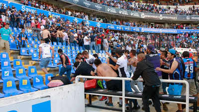 22 wounded in violence at Mexican football match