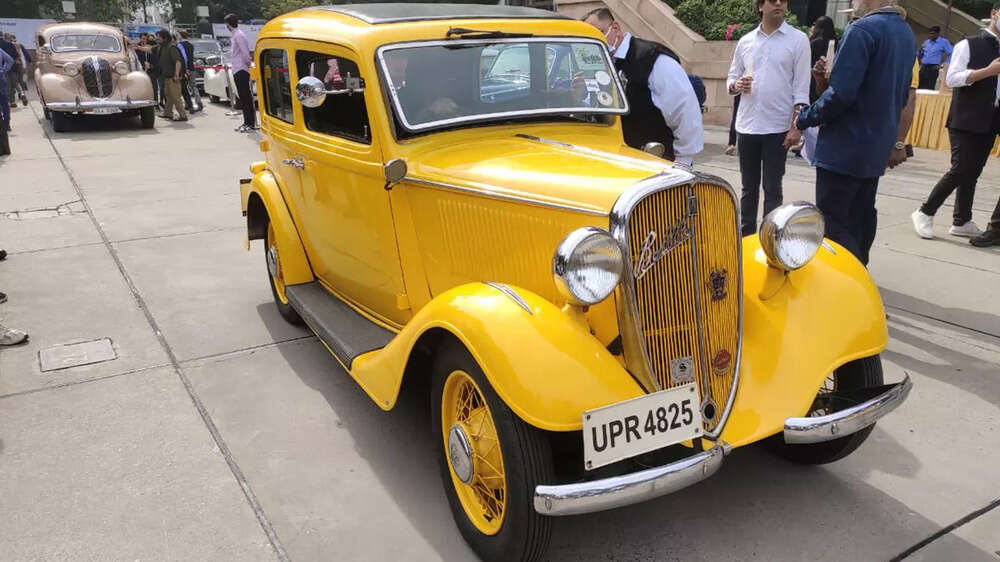 In photos Iconic vintage cars steal the show in Delhi The Times of India