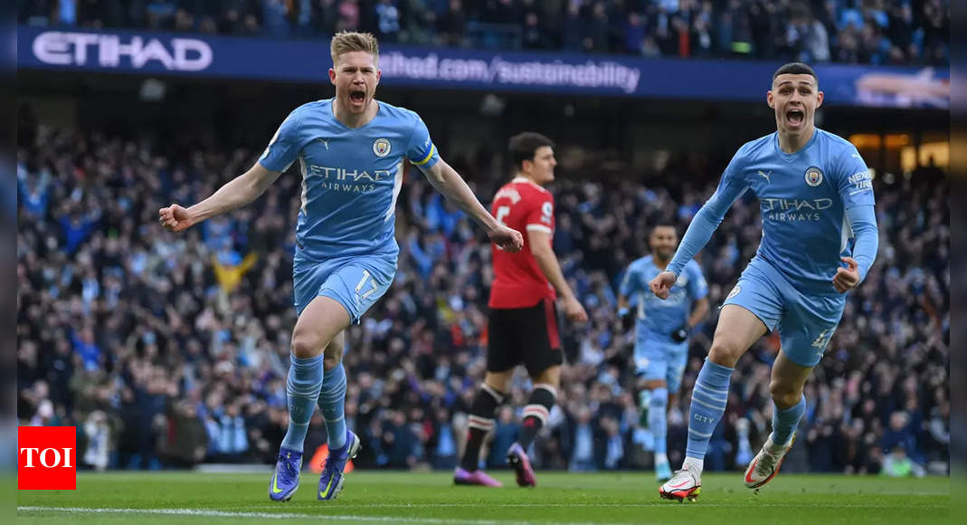 EPL: De Bruyne and Mahrez fire Man City to 4-1 win over United | Football News – Times of India