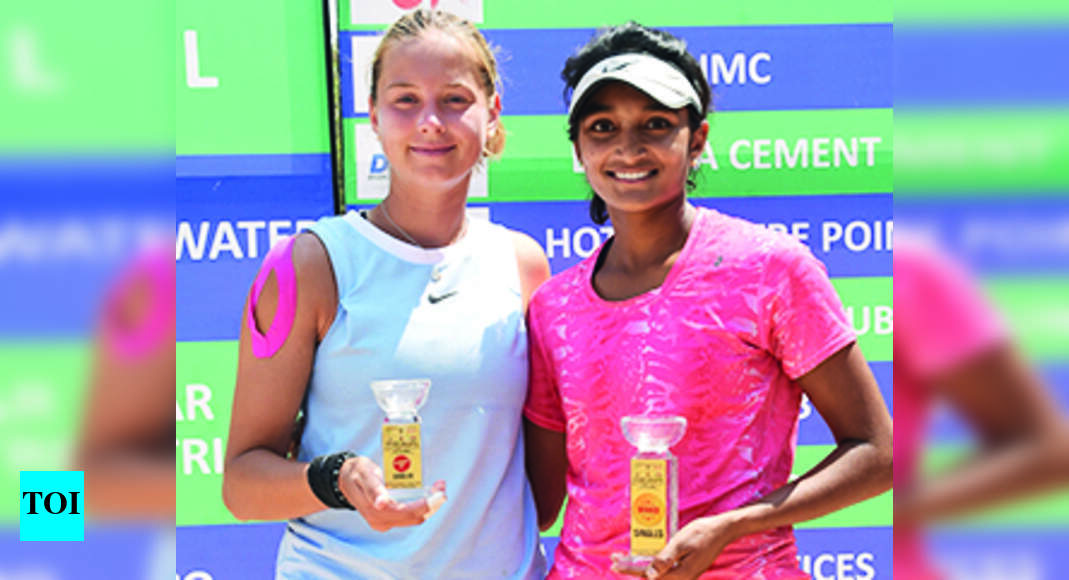 Sahaja: Unseeded Sahaja Wins 1st Itf Title | - Times of India