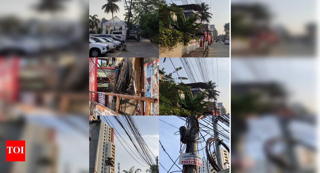 Cable Menace - Times of India