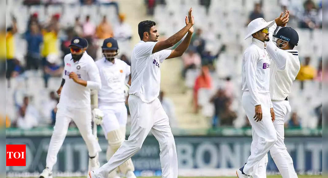 India vs Sri Lanka, 1st Test: ‘All-time great’ Ashwin goes past Kapil Dev’s 434 wickets | Cricket News – Times of India