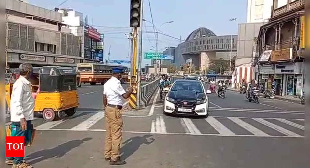 Traffic diversions introduced on Chennai’s Anna Salai