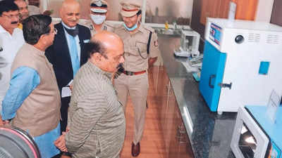 Karnataka CM Basavaraj Bommai unveils regional forensic laboratory in Hubballi