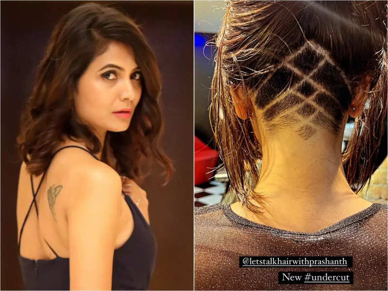 Shwetha Prasad's new haircut is all about being bold and trendy; see pics -  Times of India