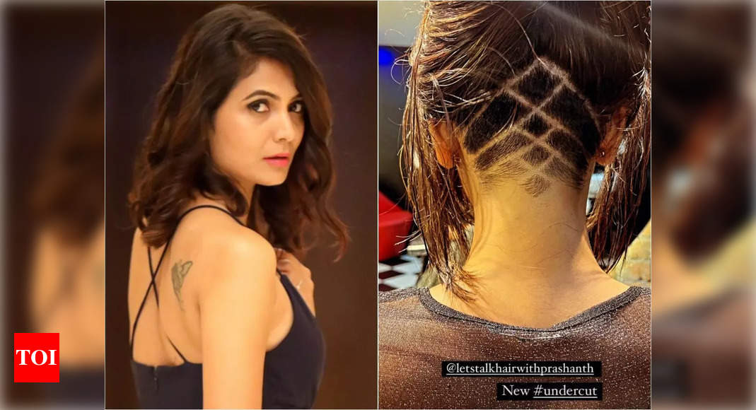 Shwetha Prasad's new haircut is all about being bold and trendy; see pics -  Times of India