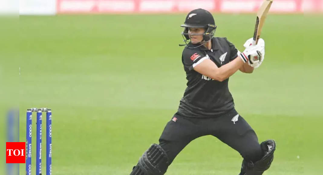 ICC Women’s World Cup: Amy Satterthwaite, Suzie Bates star as New Zealand thrash Bangladesh | Cricket News – Times of India