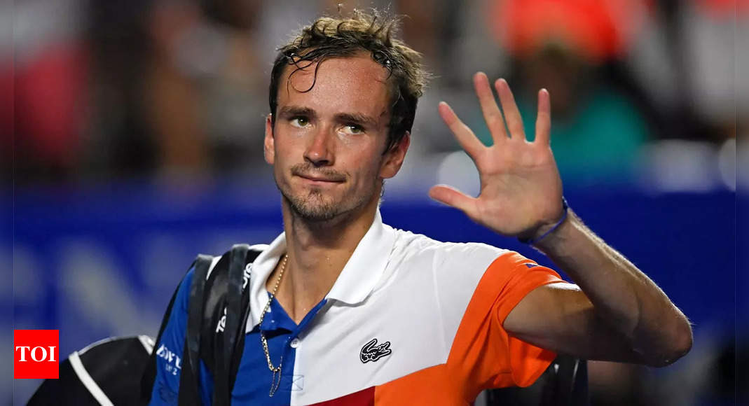 Daniil Medvedev stays ATP No.1 but no longer flies a flag | Tennis News – Times of India
