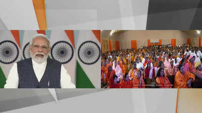 Progress of women will strengthen India: PM Modi | India News - Times ...