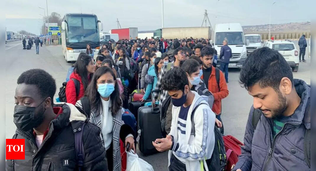 Indian students stuck in Sumy pulled out, will be flown home soon