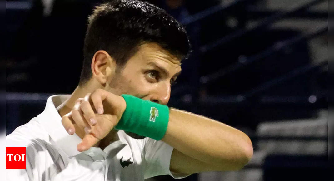 Novak Djokovic added to Indian Wells draw, unclear if he can enter United States: Organisers | Tennis News – Times of India