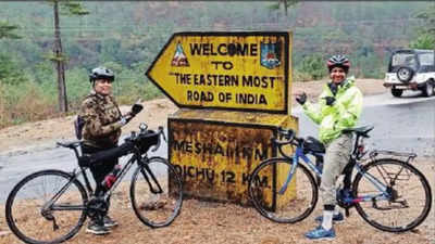 7 states, 3,800km & 26 days: Two Bengaluru moms pedal from country’s east to west