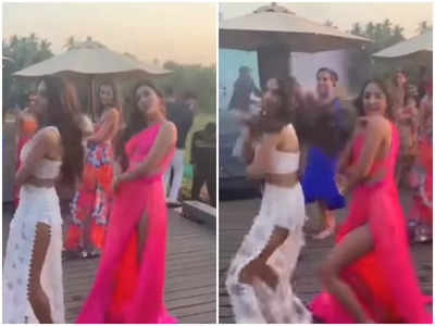 Kiara Advani grooves with her girl gang at sister Ishita’s pre-wedding bash- Watch