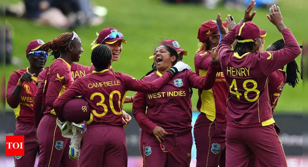 Women’s World Cup 2022: West Indies beat defending champions England by 7 runs in a thriller | Cricket News – Times of India