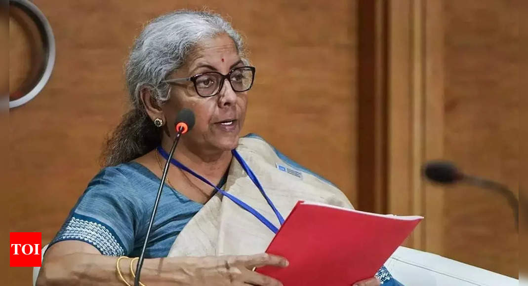 GST compensation, extended till 2026, to repay state loans: Nirmala Sitharaman – Times of India
