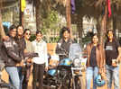 Women's Day bike ride held in the city
