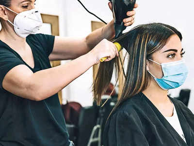 Hair makeovers, manicures, massages are back in demand as offices &  colleges reopen: NCR salons - Times of India