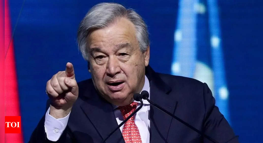 'Grave mistake' to think Covid-19 pandemic is over: UN chief Guterres