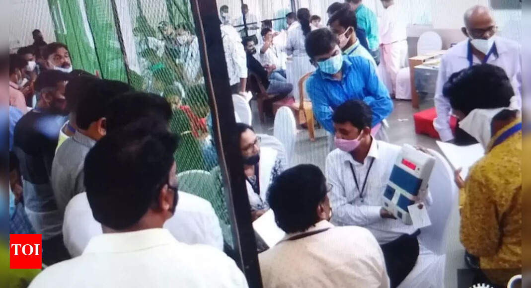 Goa assembly elections 2022 BJP ahead in 20 seats, Congress leads in 11 Goa News Times of India